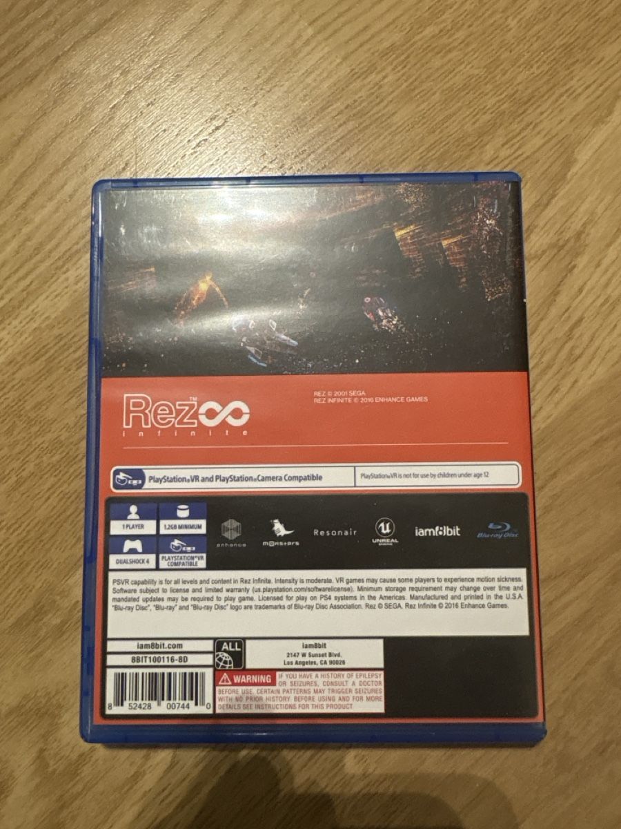 Spiele: Rez Infinite - PS4 – Gebraucht aus Zofingen von adm_bl56 1