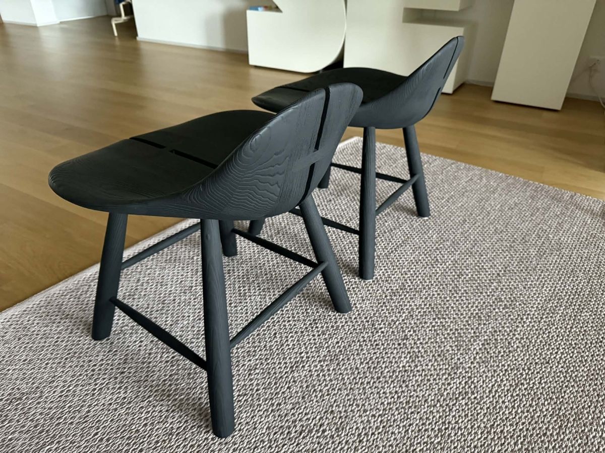 Hocker: 2 Himba Baxter Designer Pouf / Hocker - wie neu – Gebraucht aus Zürich von Sejla 3