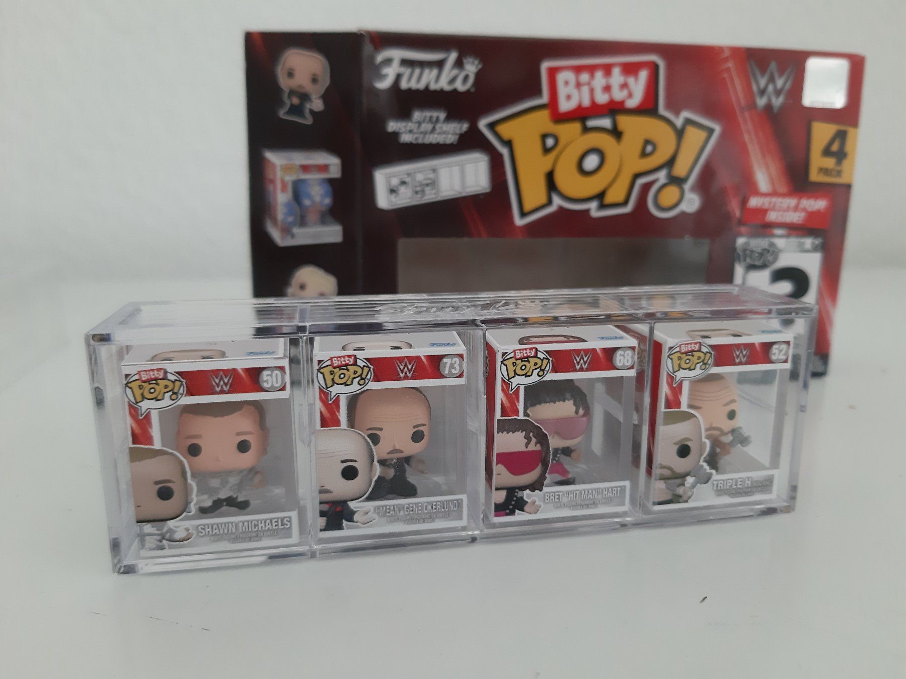 Funko Statuette: Funko Bitty Pop WWE X4 Figure Bret Hart – Usato da Buchs SG venduto da Bray_Law 5