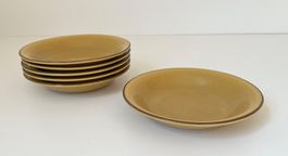 Rössler- 6 Suppenteller / assiettes à soupe 22cm