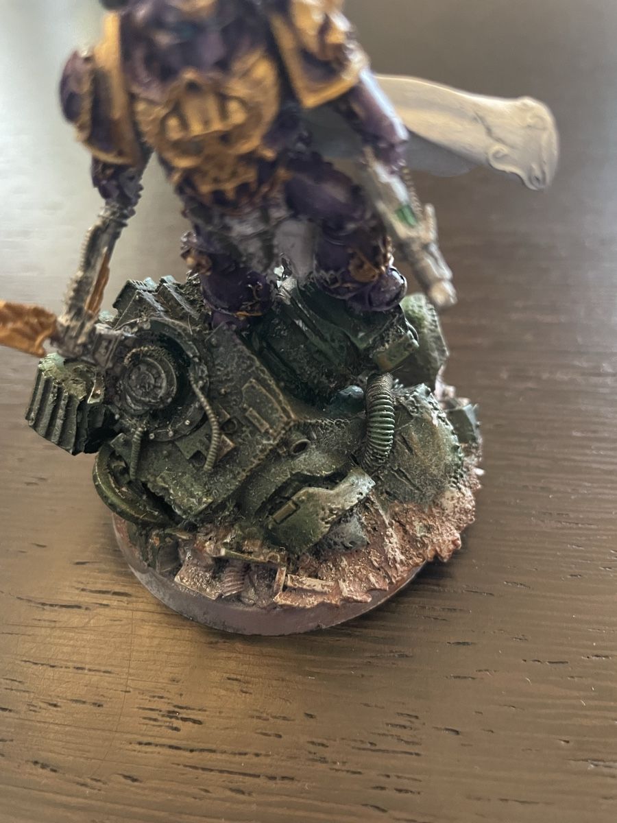 Modellbausätze & Standmodelle: Warhammer 40k Space Marine - Modello dipinto a mano – Neu (gemäss Beschreibung) aus S. Pietro von nap_9xjt 4
