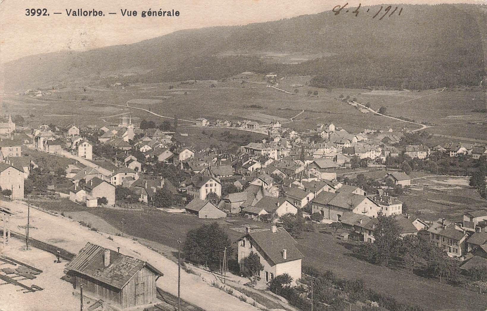 Ansichtskarten: Vallorbe – Gebraucht aus Biasca von Blenio71