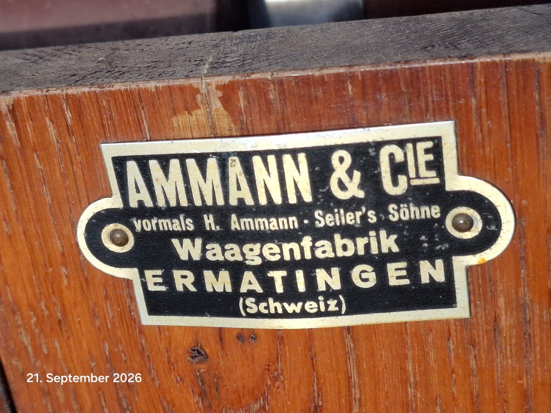 Bilance e pesi: Ständerwaage: 0-250 kg – Usato da Schönengrund venduto da Valentin043 3