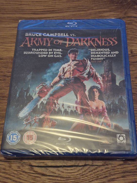 Army of Darkness BluRay Bruce Campbell (NEU OVP) ENG (Neu