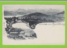 Homberg über dem Hallwilersee - alte Karte 1909