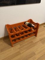 Orange Vintage SSS Wine Rack (1970) - Made in Italy