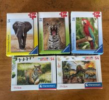 5 kleine Puzzles für unterwegs