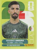FIFA WORLD CUP 2026 Panini Sticker ALG 20 MOHAMMED AMOURA