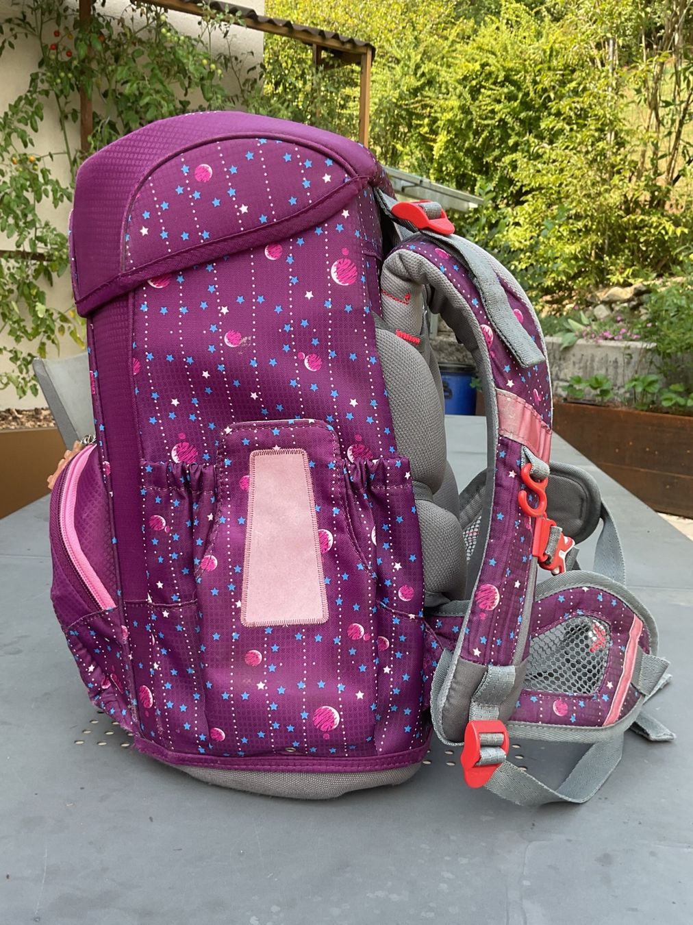 Step by Step Borse & Zaini: Schulthek Schulrucksack Step by Step lila mit Federmäppchen – Usato da Anglikon venduto da vanbecheren 2