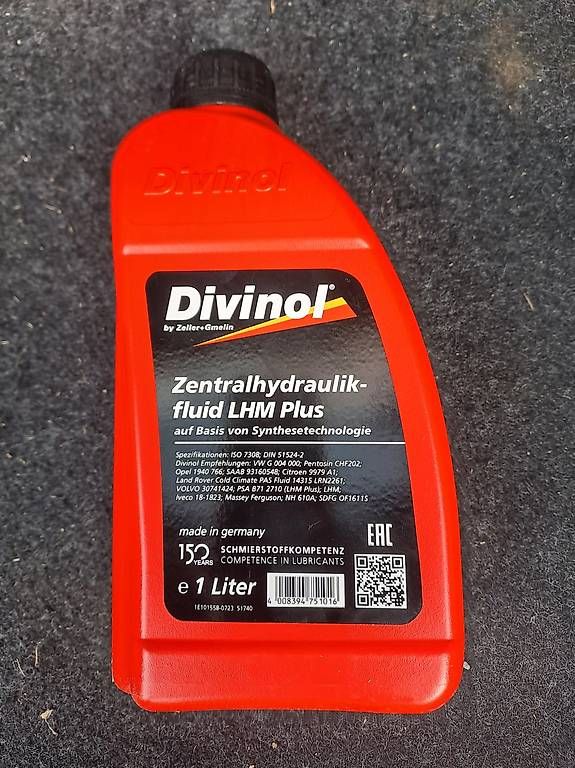 Oli & Additivi: Divinol Bremsöl LHM Plus 1lt. – Usato da Stein AR venduto da CHZE