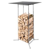 SCHAFFNER Holzlager / Stehtisch 70x70x110 cm (Ref.23/24)