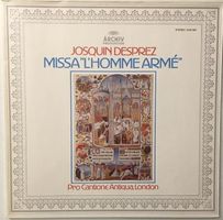 Josquin Desprez – Missa « L’homme armé » (LP)