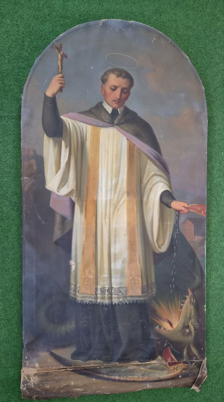 Dipinti: Tableau religieux ancien – Difettoso da Farvagny-le-Grand venduto da CollectibleWatches