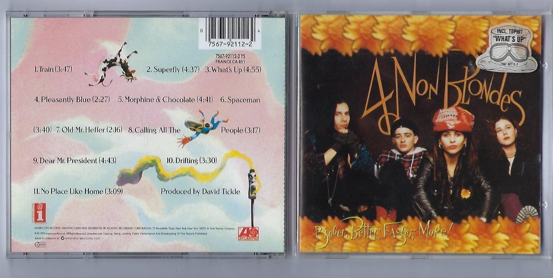 CDs: 4 Non Blondes- Bigger, Better, Faster & – Gebraucht aus Sissach von Greywolf61