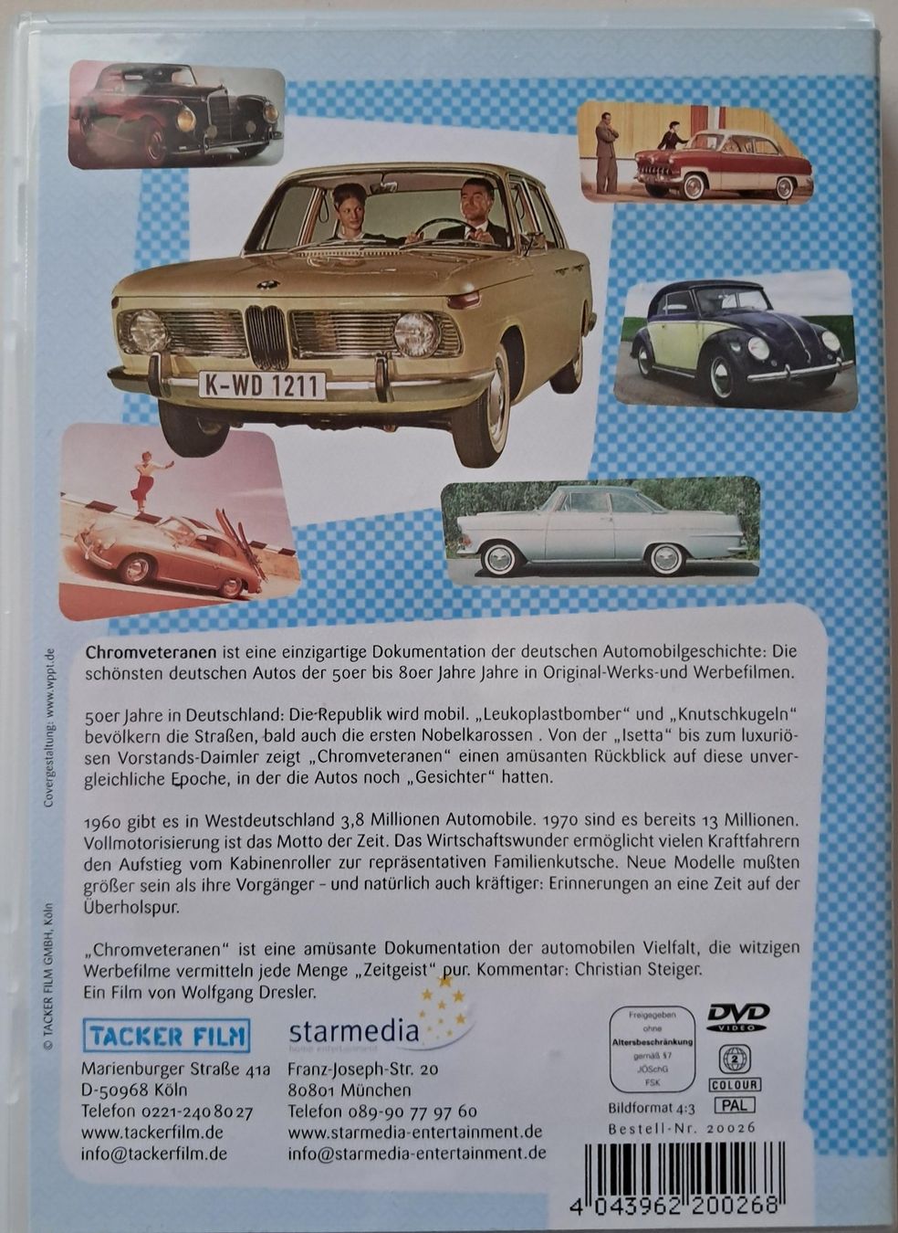 Tutti i DVDs: Chromveteranen (DVD) – Usato da Schmitten FR venduto da Frank_Anders_S48 1