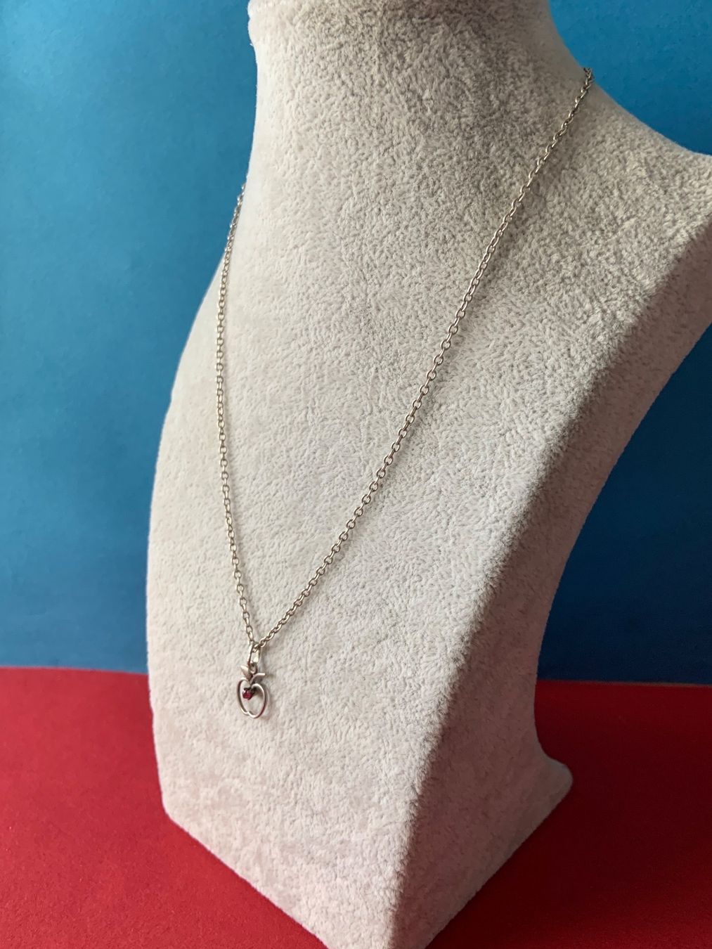 Pendentifs: Apfel-Ketten-Anhänger silber – D'occasion à Laufen par belleskulptur 7