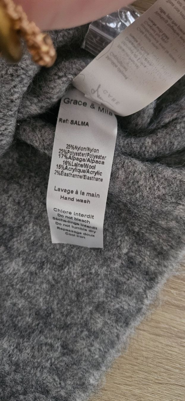 Gilet & Giacche senza maniche: Jacket gris claire – Usato da Vétroz venduto da MargauxLDG 4