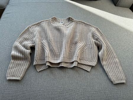 URBAN CLASSICS, Strickpullover (warmgrey), Gr. XS