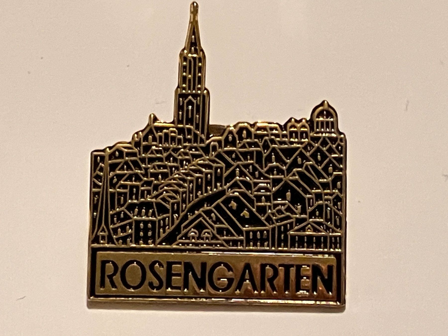 Placchette & Badge: 1 Pin Rosengarten – Usato da Basel venduto da djwwpp