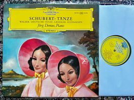 Schubert Jörg Demus Tänze: Walzer .... Tulip LP GEWASCHEN