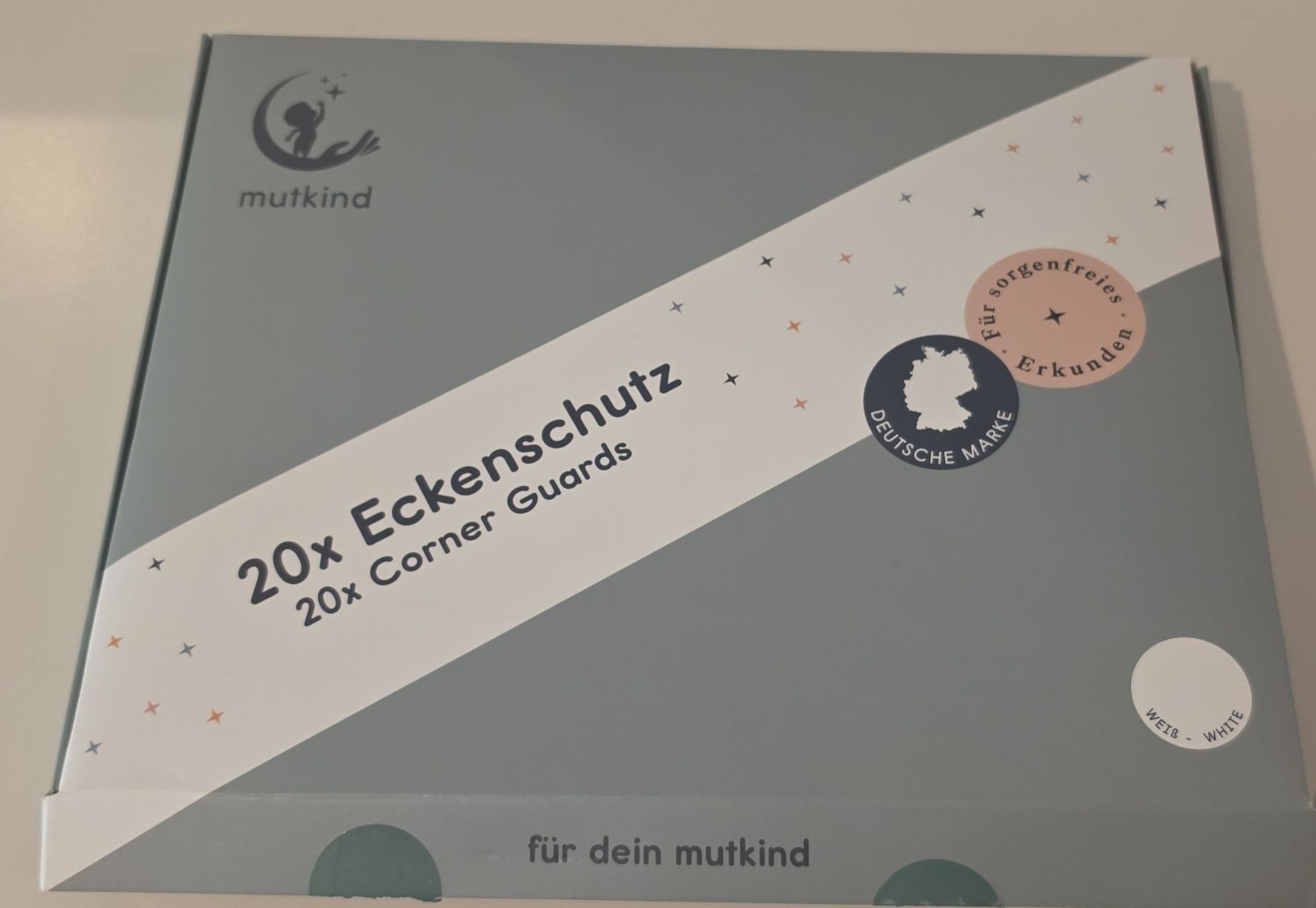 Tutto per la sicurezza: NEU mutkind Eckenschutz Set 18 Stück weiss – Nuovo (secondo la descrizione) da Bergdietikon venduto da Staphylococcus