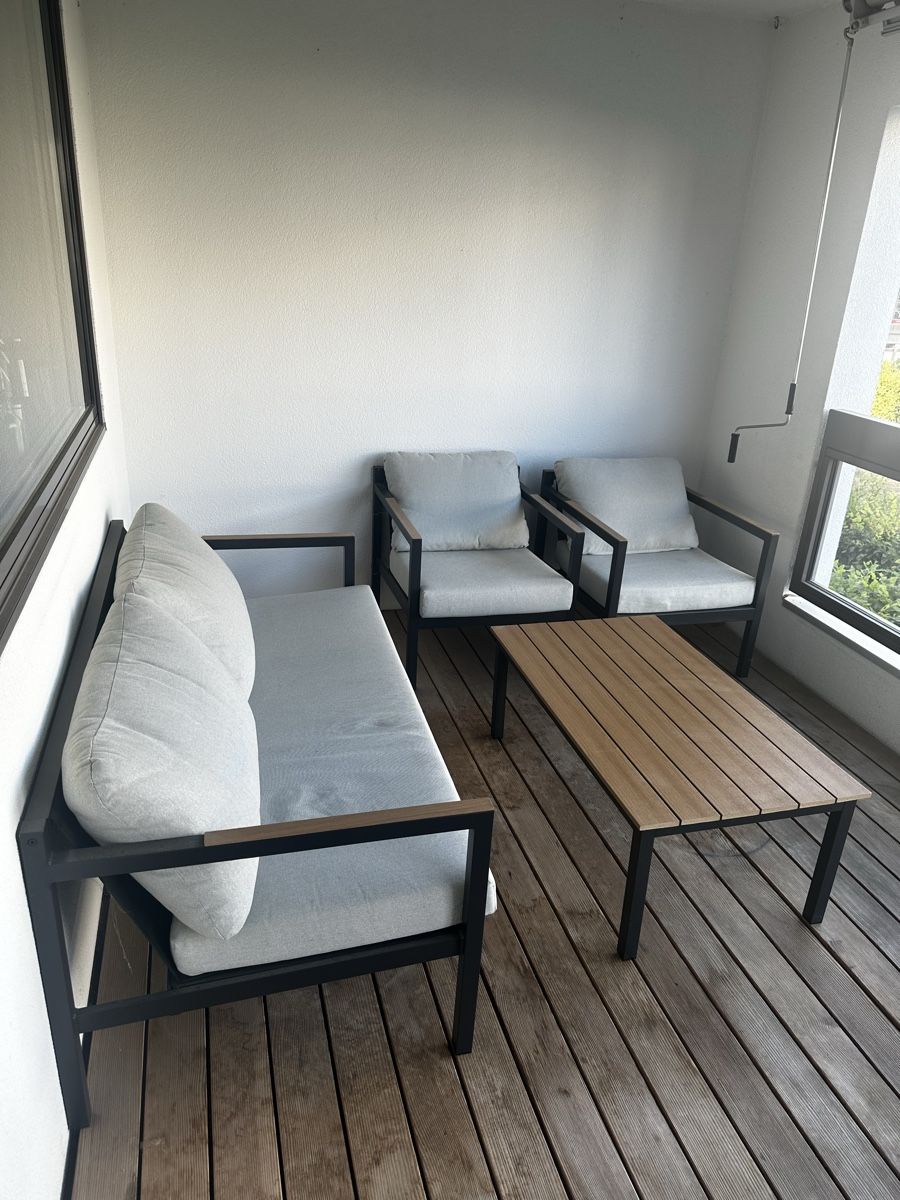 Jysk Set de table et chaises: Lounge-Set BEJSTRUP 4 Pers. grau – Neuf (Voir description) à Bern par eunice.m 1