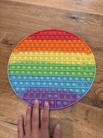 Pop It Kreis Regenbogen gross