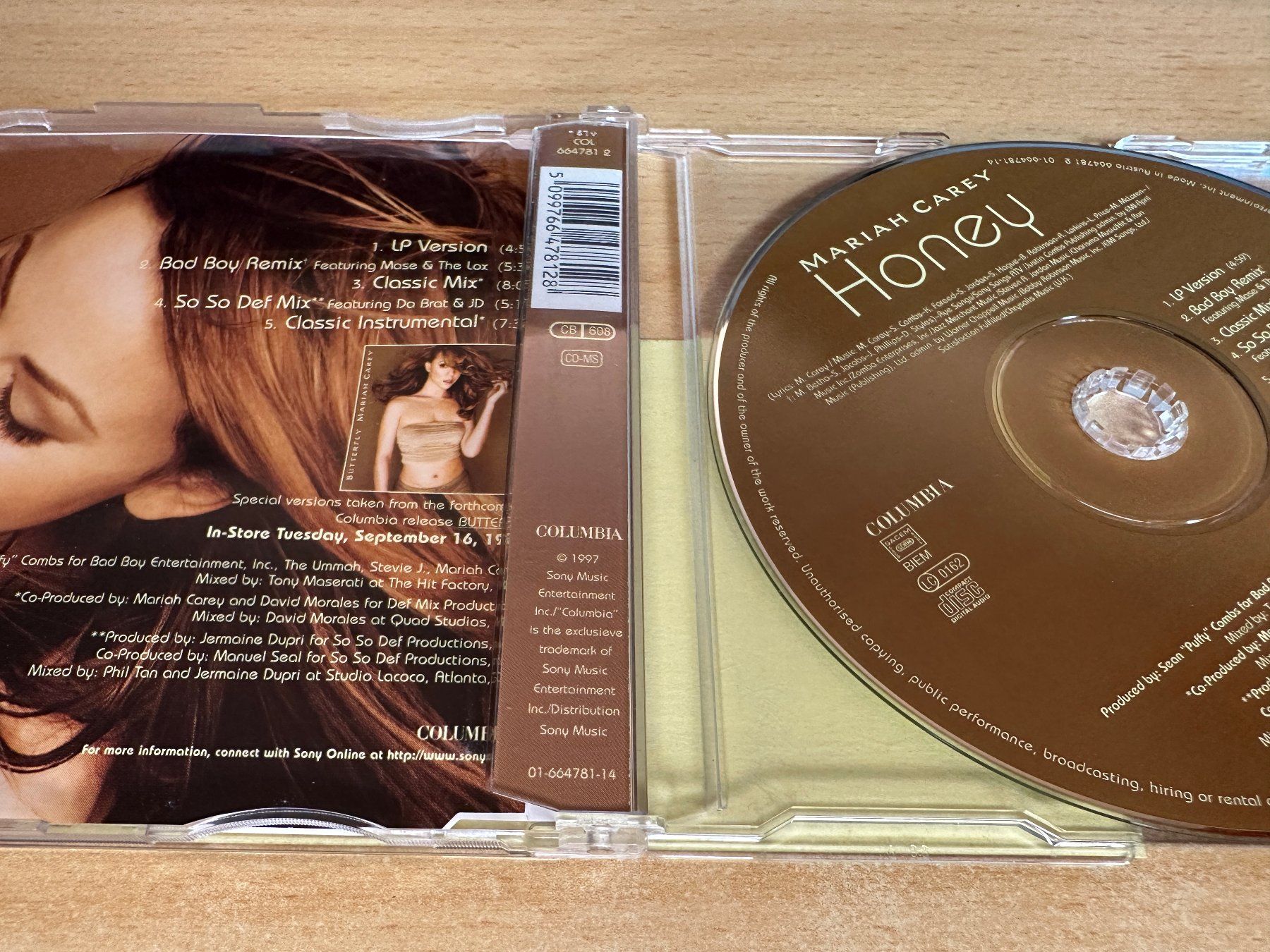 CD: Mariah Carey – Honey - Single CD – Usato da Rikon im Tösstal venduto da Alpenmutz 1