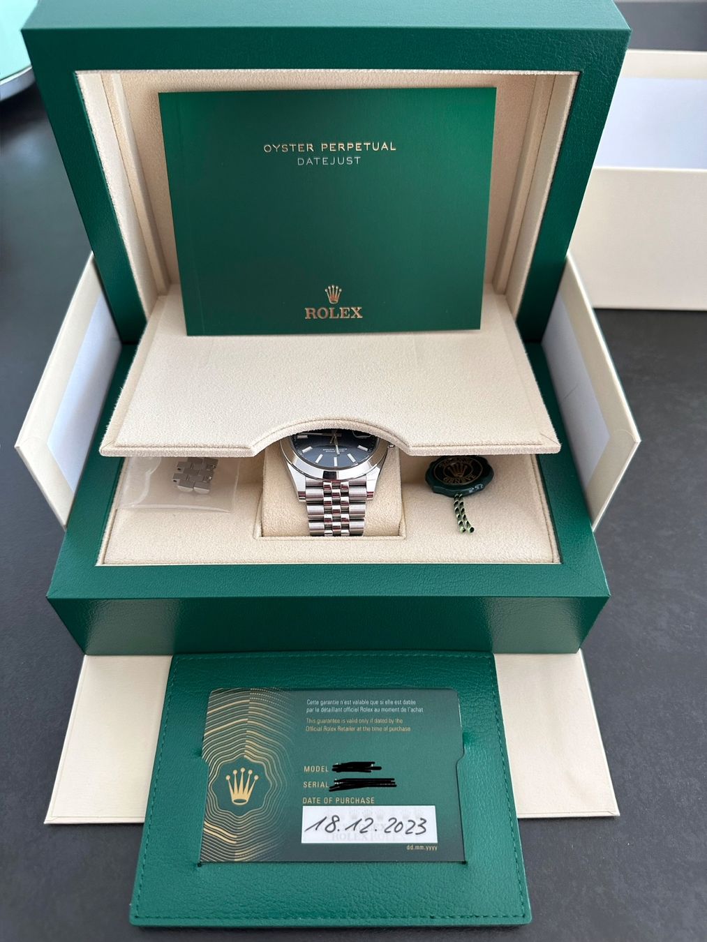 Rolex Orologi: Rolex Datejust Oyster Perpetual Blau 41mm – Usato da Buchs AG venduto da ala_z7fw 2