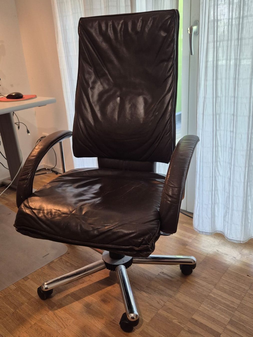 Sedie: Gebrauchter Ledersessel, Bürostuhl – Usato da Zürich venduto da sar_77pl