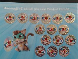 Story Mania Migros Sammelkarte für Pocket Tonie 15 Stickers