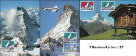 MATTERHORN – CERVIN  3 Maximumkarten ʘ ET siehe scans