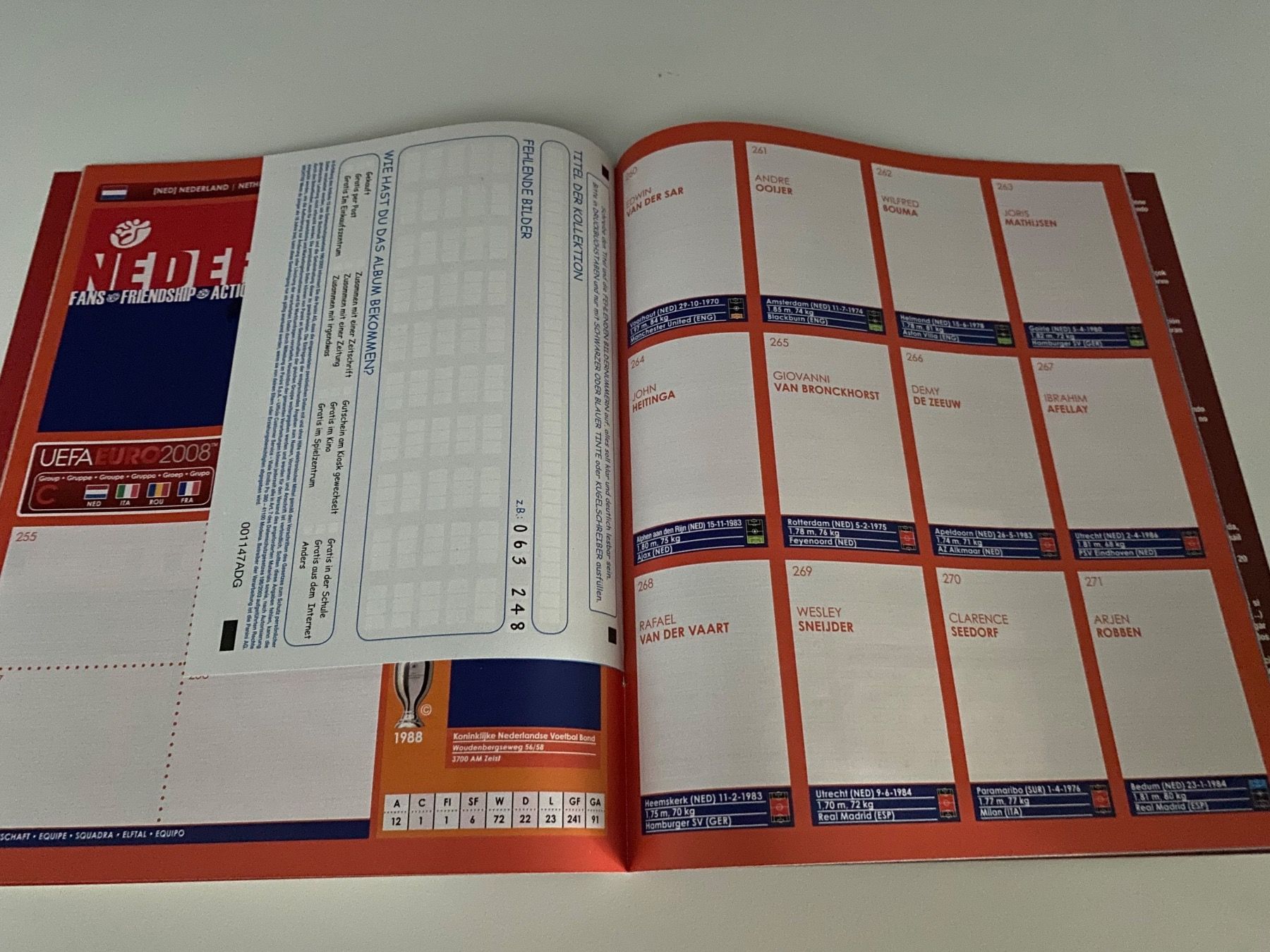 Panini Album: Panini Leeralbum EM 2008 - Sehr seltene Version – Usato da Hergiswil LU venduto da FcMalkov 4