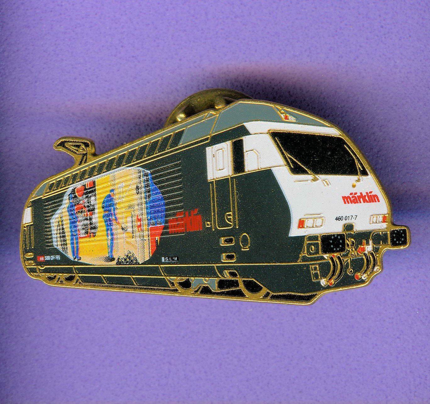 SBB/CFF/FFS Placchette & Badge: Schmid-Müller  Re 460  " märklin "  Lim.1500 – Usato da Winterthur venduto da Sammleroase
