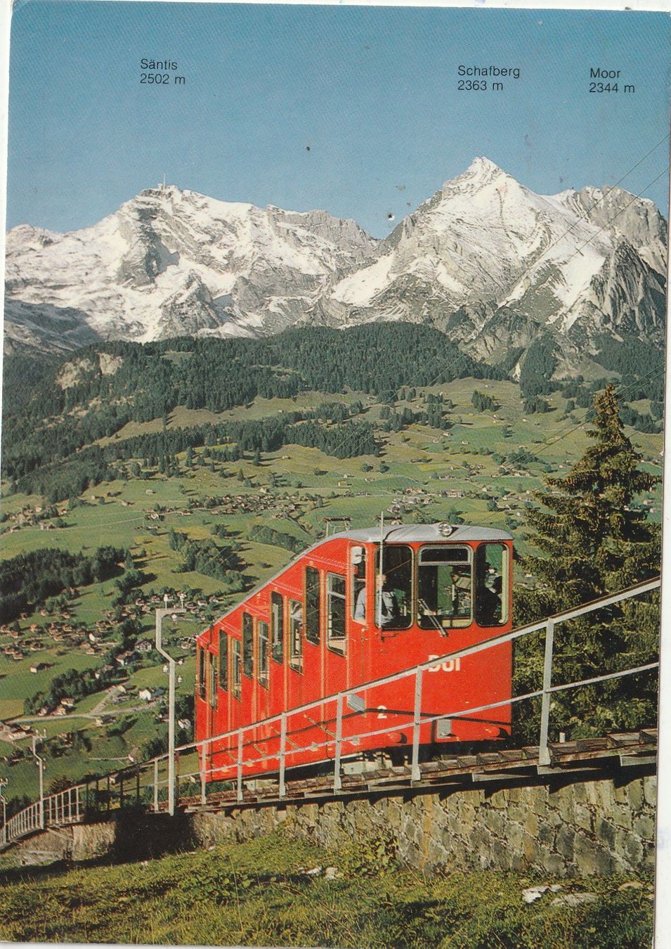 Cartes postales: Bahn Unterwasser – D'occasion à Lumbrein par made02
