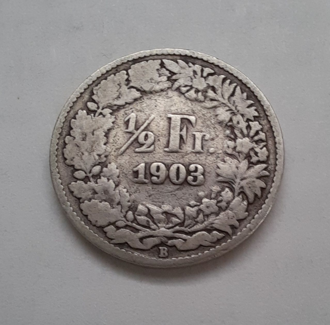 Toutes les monnaies: 1/2 Franken Silber 1903 – D'occasion à Bremgarten AG par cec_5nzz