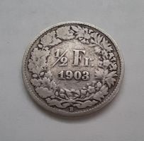 1/2 Franken Silber 1903