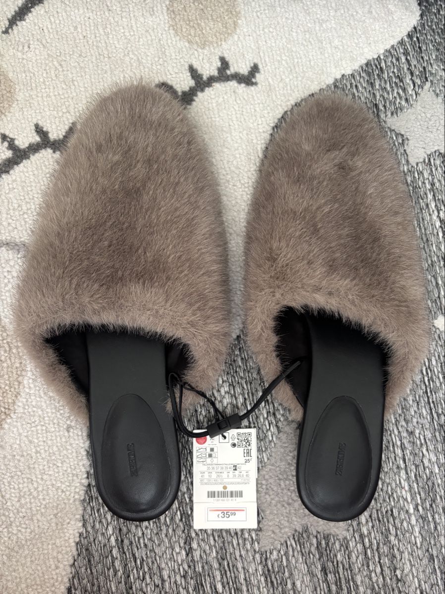 Scarpe da donna: Zara Home . Slippers.FAUX Fur. – Nuovo e nell'imballaggio originale da Dübendorf venduto da S1973E 6