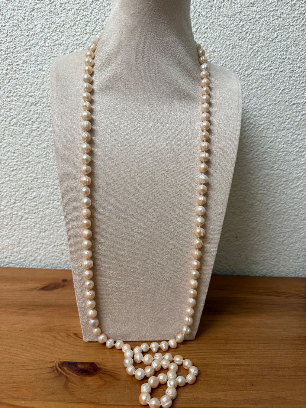 Catenine: Lange echte Perlen Kette – Usato da Spiegel b. Bern venduto da Rogger72 2