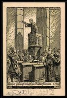Wittenberg, Invokavit 1922, Luther predi
