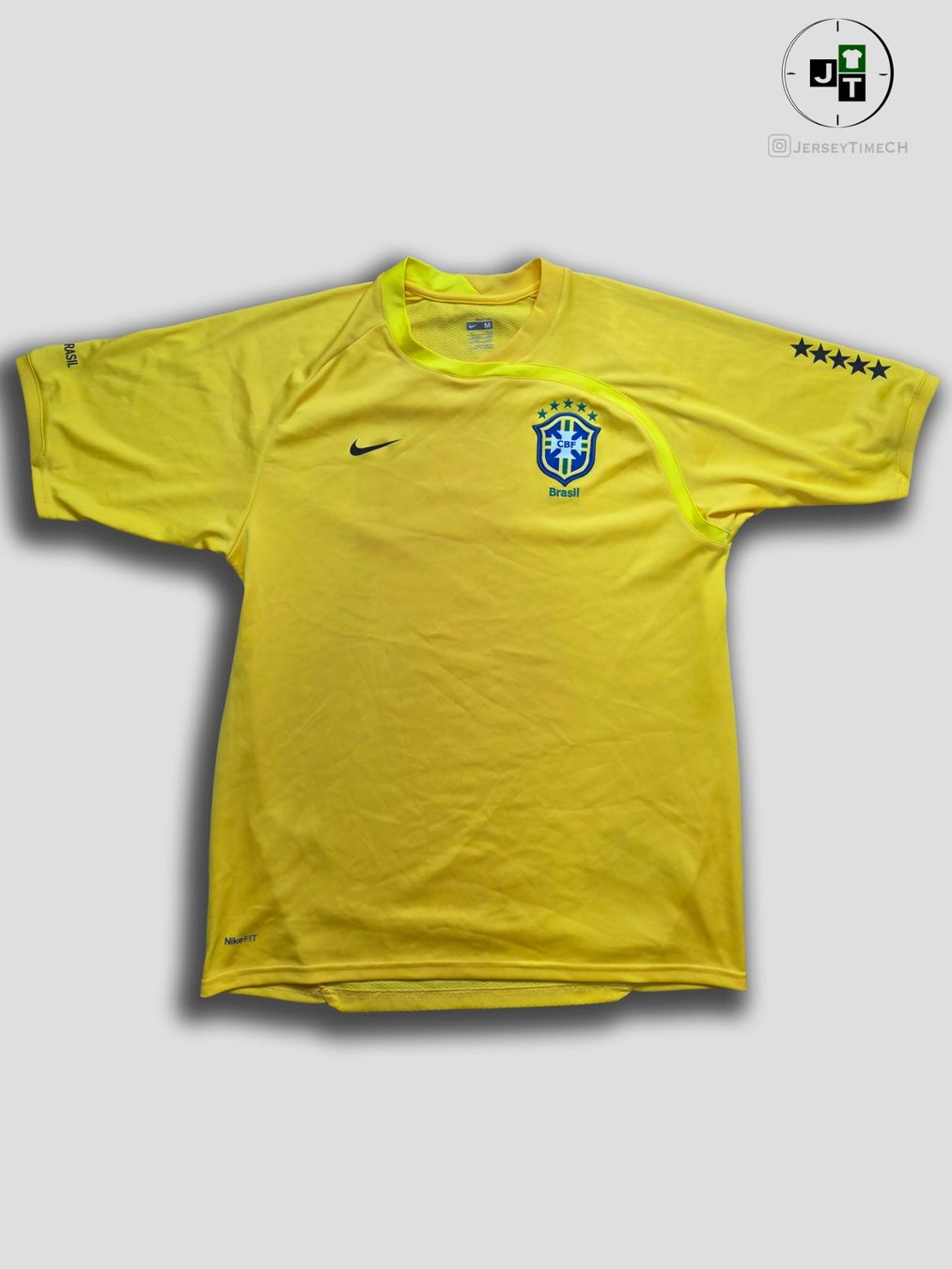 Nike Canottiere & Pantaloni: BRASILIEN TRAINING SHIRT – Usato da Lüchingen venduto da Jersey_Time