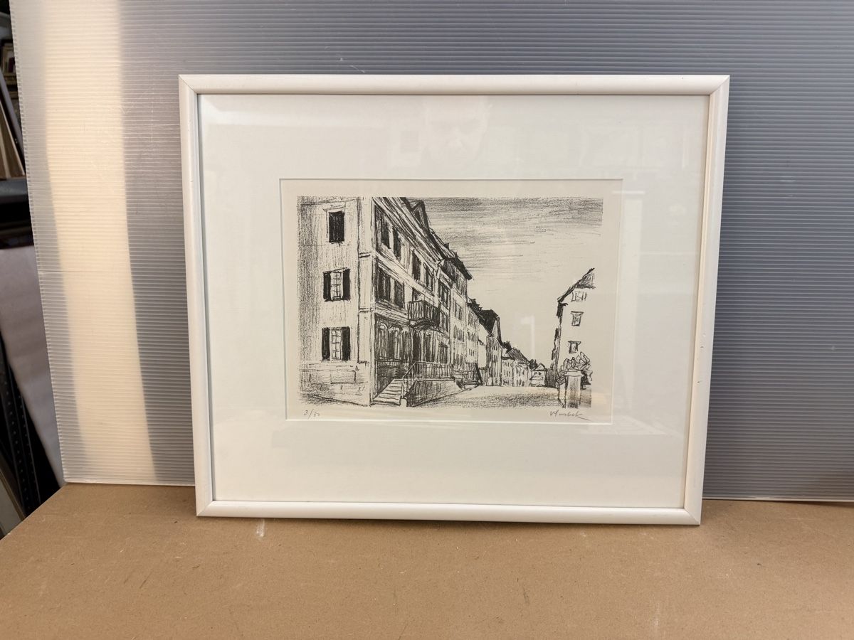 Grafica & Litografie: Victor Surbek - Lithographie – Usato da Solothurn venduto da NUVICO