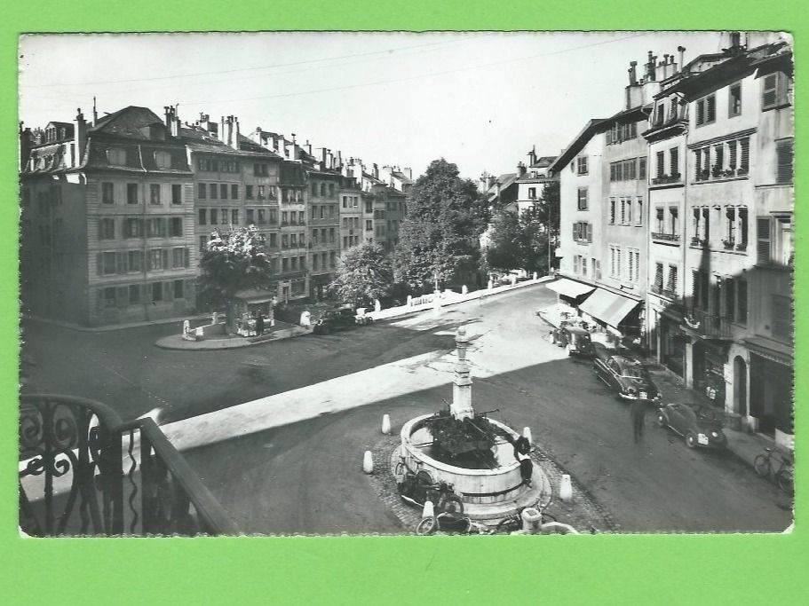 Cartoline postali: Genéve, Place du Bourg de Four – Usato da Zürich venduto da t24_de