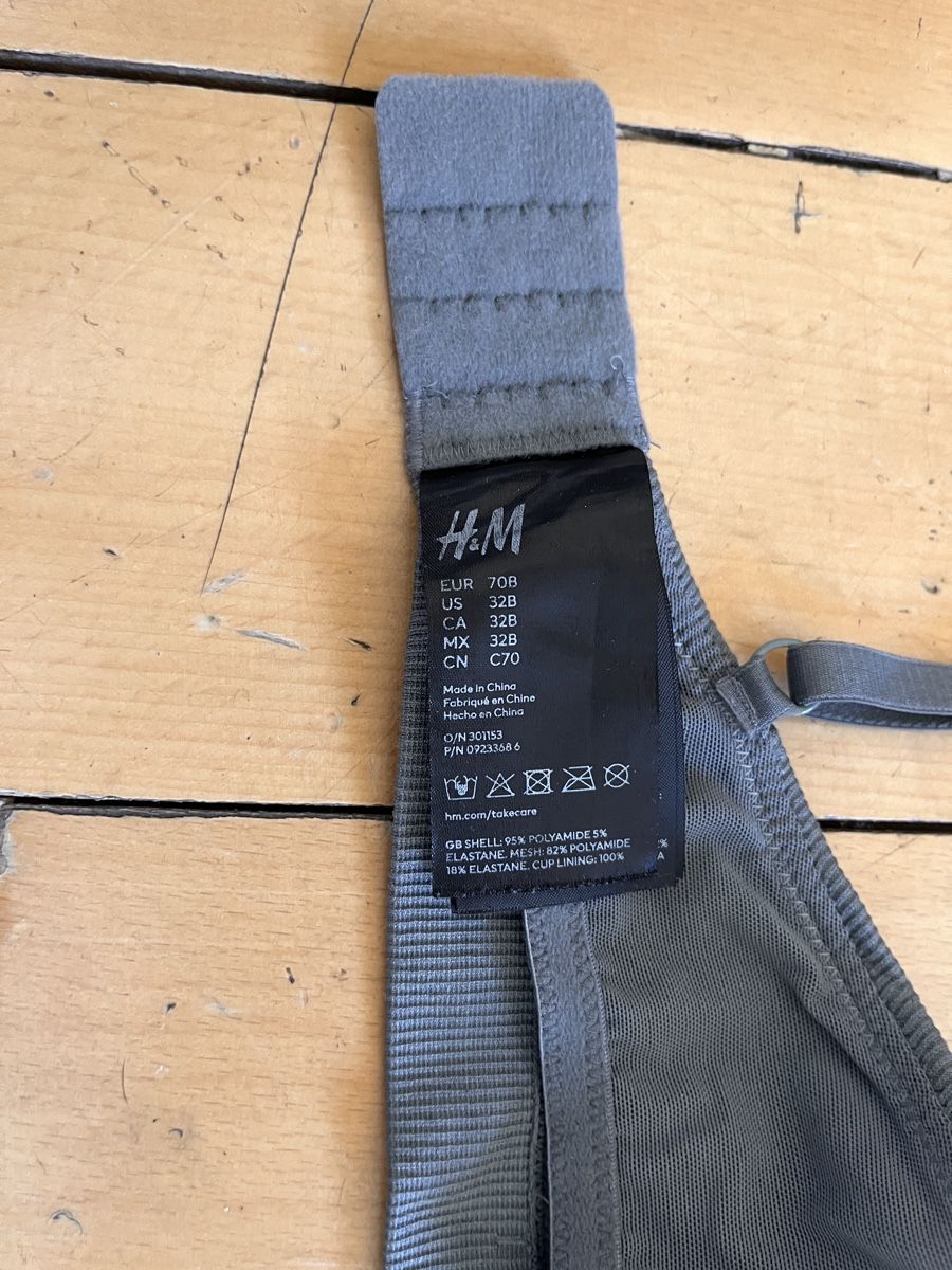 H&M Sonstige Unterwäsche: Push-up BH, Gr. 70B – Gebraucht aus Zürich von a.b.2025 2