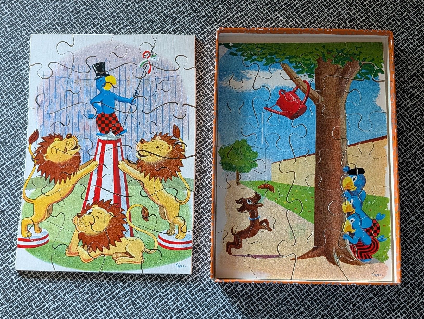 Puzzles: 2 Holz Puzzles , Globi  – D'occasion à Nänikon par Haexli_70 2