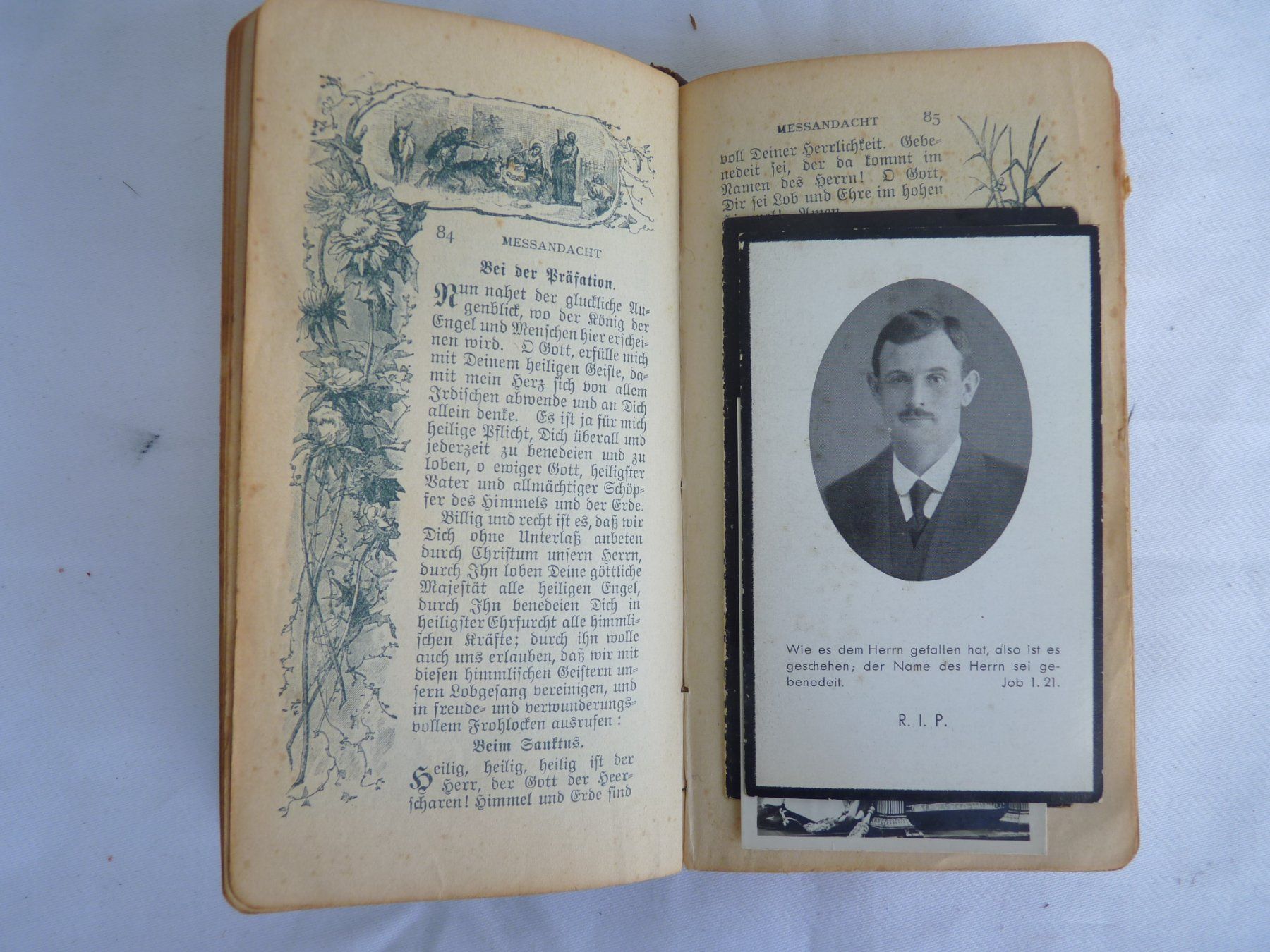 Bücher: Antikes Büchlein "MISSALE" mit Abbildungen 1922 – Gebraucht aus Küsnacht ZH von zoliboli01 6