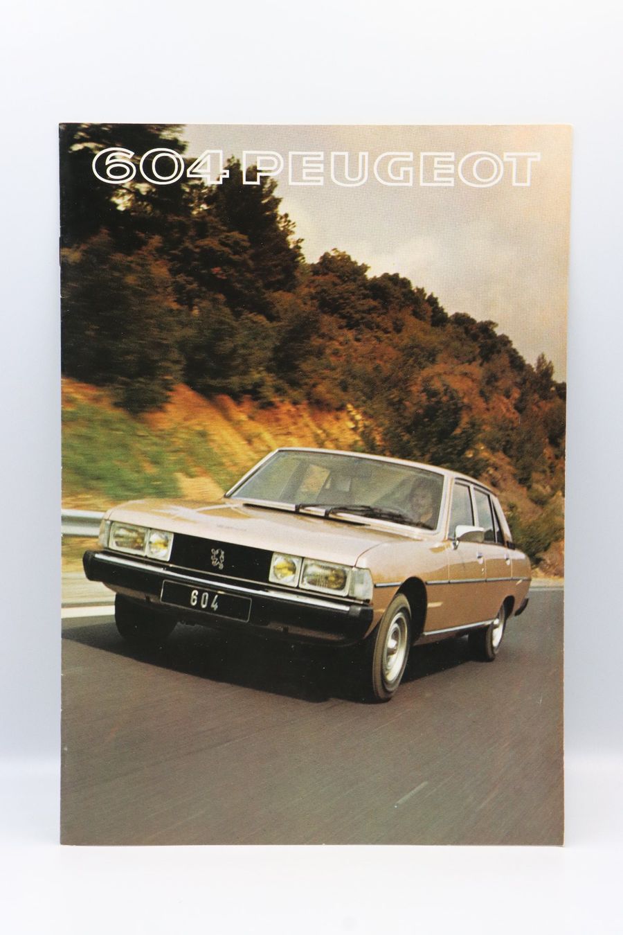 Peugeot Documenti: Peugeot 604 1977 Prospekt – Usato da Bühl b.Aarberg venduto da Collectorpassions