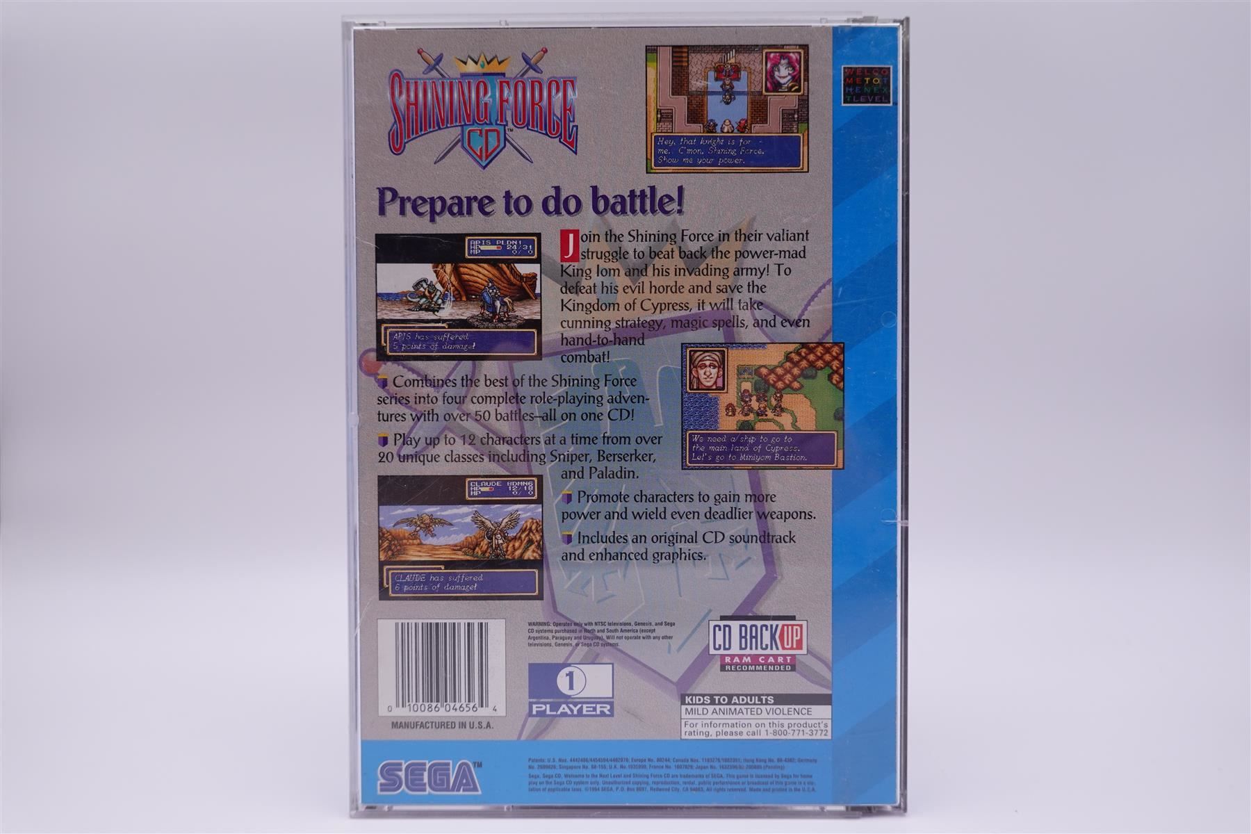 Sega Jeux: Shining Force Sega Mega CD – D'occasion à Herisau par ZelliZone 1