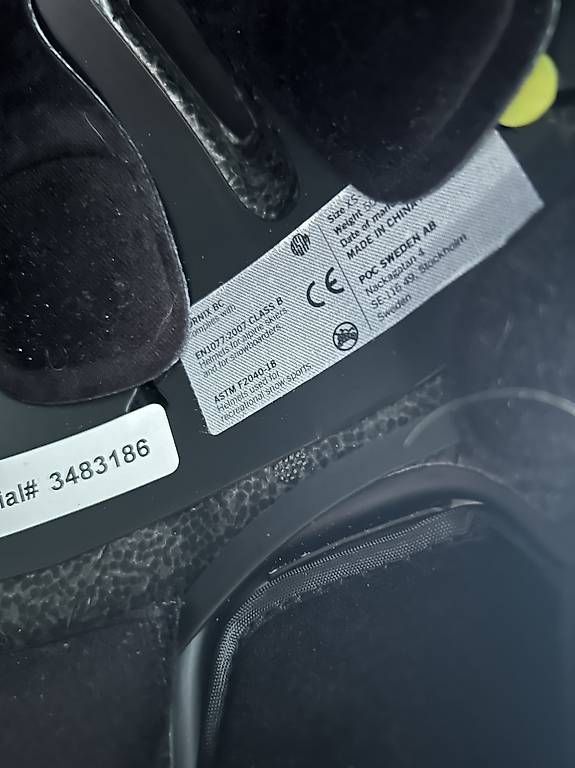 Casques: POC FORNIX BC – D'occasion à Innertkirchen par kil_s5yc 3