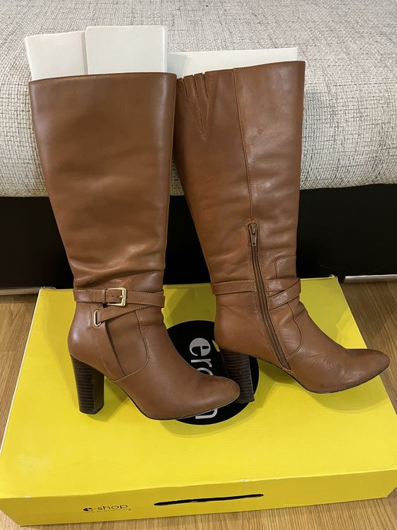 Bottes cuir marron Eram t36 Kaufen auf Ricardo